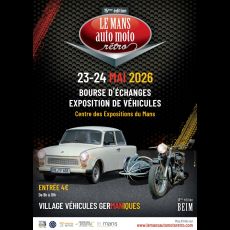 Visuel Le Mans Auto Moto Retro