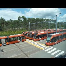 Visuel LE CENTRE DE MAINTENANCE DU TRAMWAY - DANS LE CADRE DES FLANERIES MANCELLES