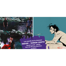 Visuel LES MARDIS DE LA CHANSON : INEIGE & SOREN CANTO