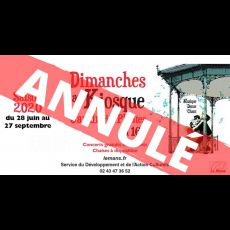 Visuel ANNULÉ - DIMANCHE AU KIOSQUE : HARMONIE DES CHEMINS DE FER