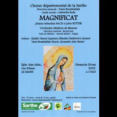 Visuel CONCERT - CHOEUR DÉPARTEMENTAL DE LA SARTHE