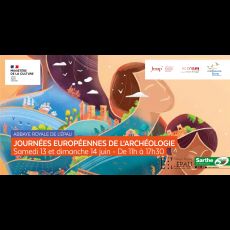 Visuel Journées européennes de l'archéologie - Abbaye Royale de l'Epau