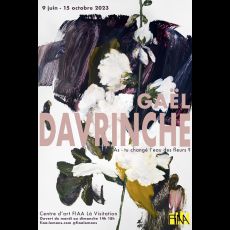 Visuel EXPOSITION GAËL DAVRINCHE, AS-TU CHANGÉ L'EAU DES FLEURS ?