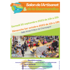 Visuel SALON DE L'ARTISANAT ET DE LA GOURMANDISE