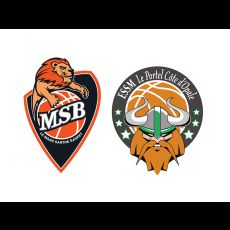 Visuel MSB/LE PORTEL - CHAMPIONNAT DE FRANCE PRO A - SAISON 2023/2024