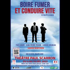 Visuel BOIRE FUMER ET CONDUIRE VITE