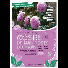 Visuel Roses de Mai, roses du Mans