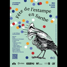 Visuel Fête de l'Estampe en Sarthe