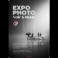 Visuel Exposition Noir et Blanc - Objectif Image Sarthe