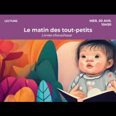 Visuel Le matin des tout-petits
