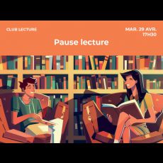 Visuel Pause lecture