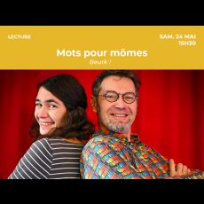Visuel Mots pour mômes - Beurk !