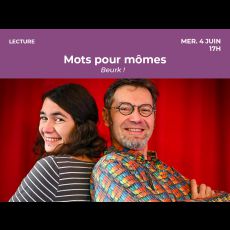 Visuel Mots pour mômes - Beurk !