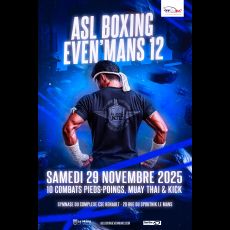 Visuel Gala de Boxe Even'Mans - 12ème édition