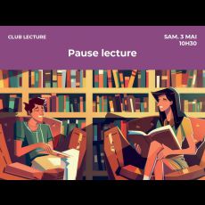 Visuel Pause lecture