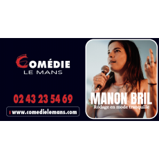 Visuel MANON BRIL – Rodage tranquille