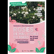 Visuel Roses de Mai, roses du Mans