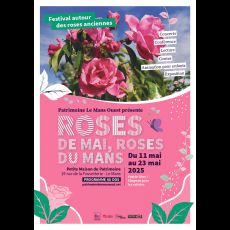 Visuel Roses de Mai, roses du Mans