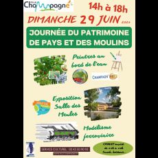Visuel Journee du patrimoine de pays et des moulins