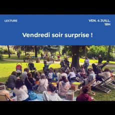 Visuel Vendredi soir surprise !