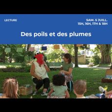 Visuel Des poils et des plumes