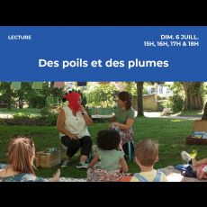 Visuel Des poils et des plumes
