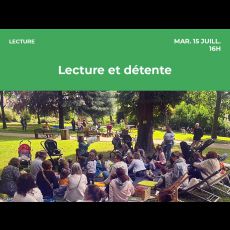 Visuel Lecture et détente