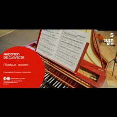 Visuel Audition de clavecin