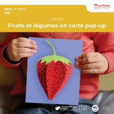 Visuel Fruits et légumes en carte pop-up