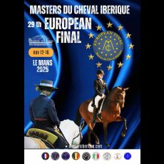 Visuel CHAMPIONNATS D’EUROPE MASTER DU CHEVAL IBÉRIQUE 2025