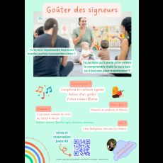 Visuel Goûter des signeurs