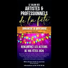 Visuel Salon des Artistes et professionnels de la Fête