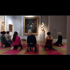 Visuel Séance de Yoga au musée de Tessé