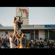 Visuel Stages Portés acrobatiques et jeux de vertiges | Avec Pierre Jean Bréaud et Diodo Faria Dos Santos, artistes de cirque de la compagnie Le Doux supplice.