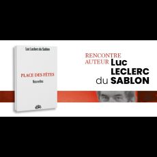 Visuel Rencontre avec Luc Leclerc du Sablon