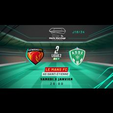 Visuel LE MANS FC - AS SAINT-ÉTIENNE