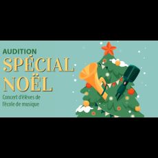 Visuel Audition spécial Noël