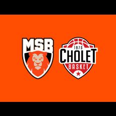 Visuel MSB vs. CHOLET- BETCLIC ÉLITE SAISON 25-26