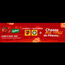 Visuel LE MANS FC - PAU FC