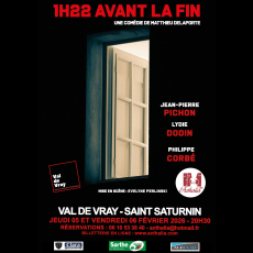 Visuel 1h22 avant la fin - L'acthalia - Val de Vray