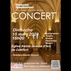 Visuel Orchestre Symphonique de la musique municipale du Mans