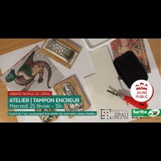 Visuel Atelier jeune public : tampon encreur