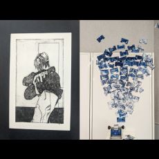 Visuel Exposition Éric Minette et Clara Hérin