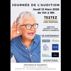 Visuel Journée de l'audition
