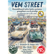 Visuel Rassemblement de voitures anciennes