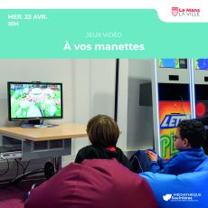 Visuel À vos manettes