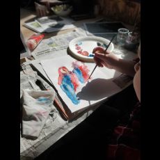 Visuel Stage enfant peinture