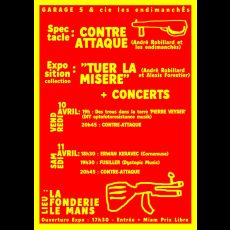 Visuel Soirée GARAGE 5 & les endimanchés