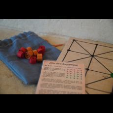 Visuel ATELIER jeune public : jeux de plateaux au Moyen Âge