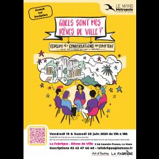 Visuel Forum des conversations qui comptent : quels sont mes rêves de ville ?